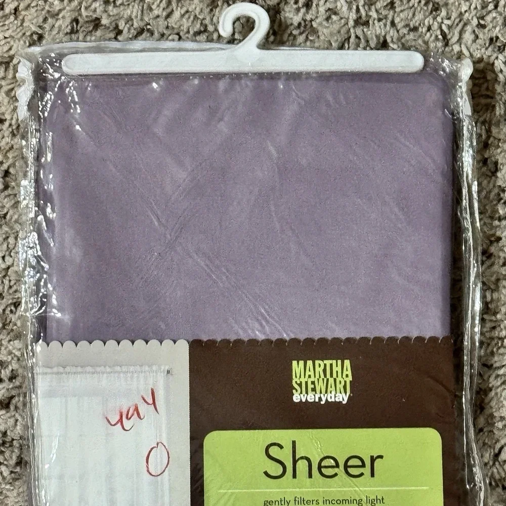 Martha Stewart Sheer Voile Window Panel‎ 59